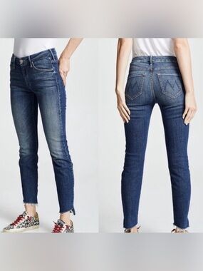 Mother The Looker Ankle Step Fray (Can’t Leave it Alone) Women’s Jeans Size 26